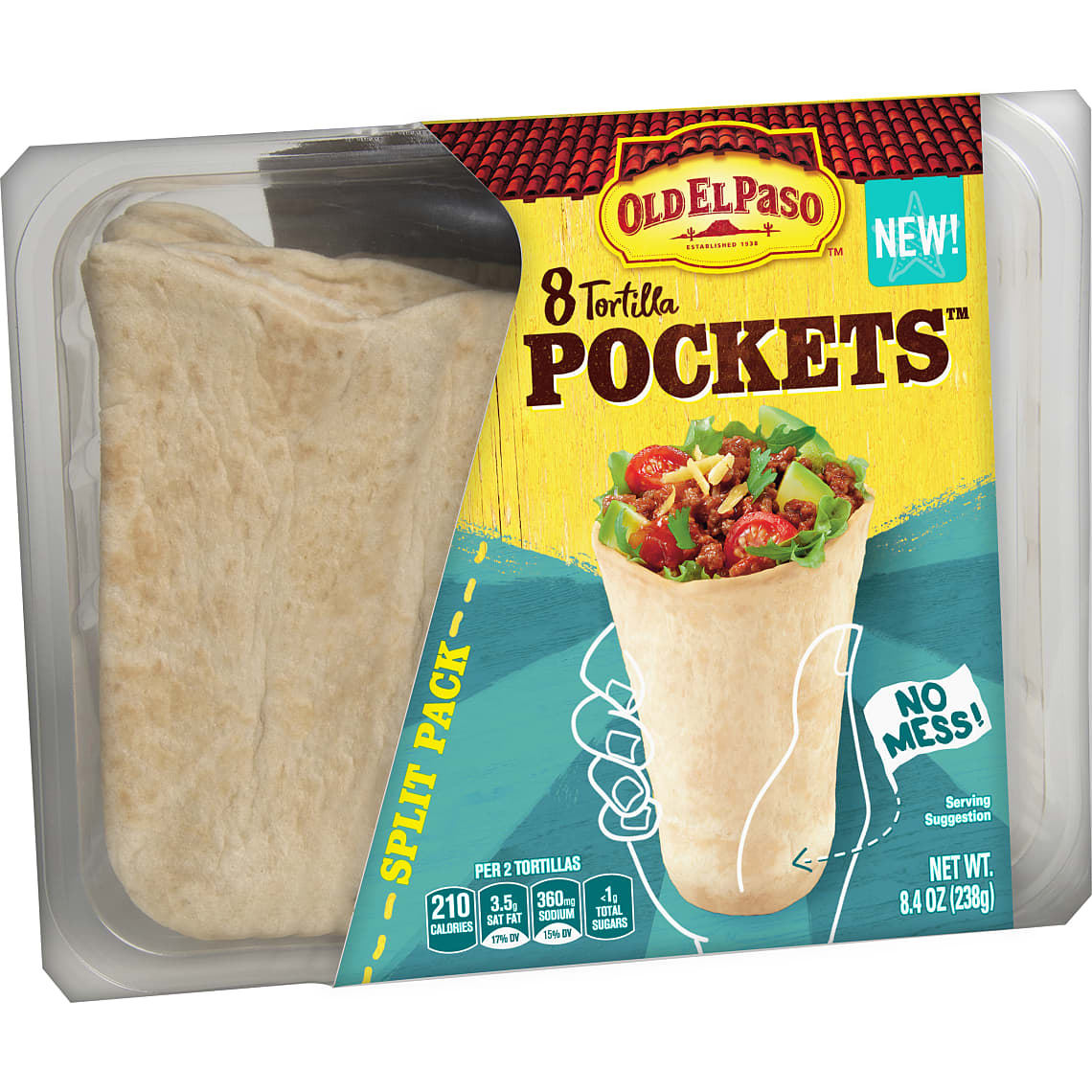 Old El Paso Tortilla Pockets Old El Paso 2079